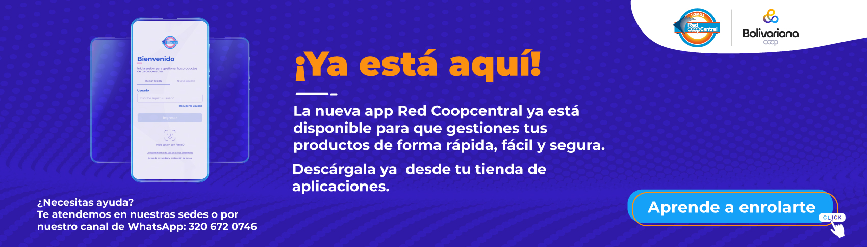 Lanzamiento app Red Coopcentral 